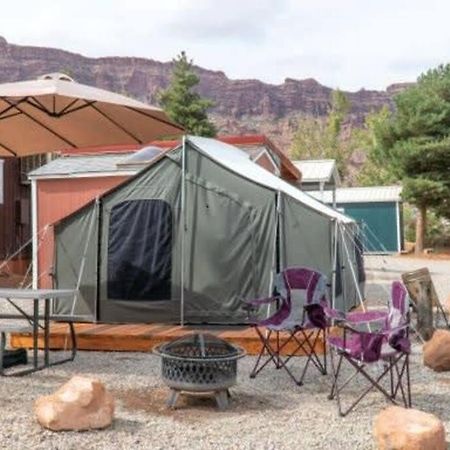 Moab Rv Resort Glamping Setup Tent In Rv Park #4 Ok-T4 Kültér fotó