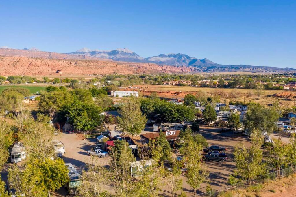 Moab Rv Resort Glamping Setup Tent In Rv Park #4 Ok-T4 Kültér fotó